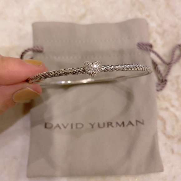 David Yurman Jewelry - David Yurman Diamond Heart Confetti bracelet